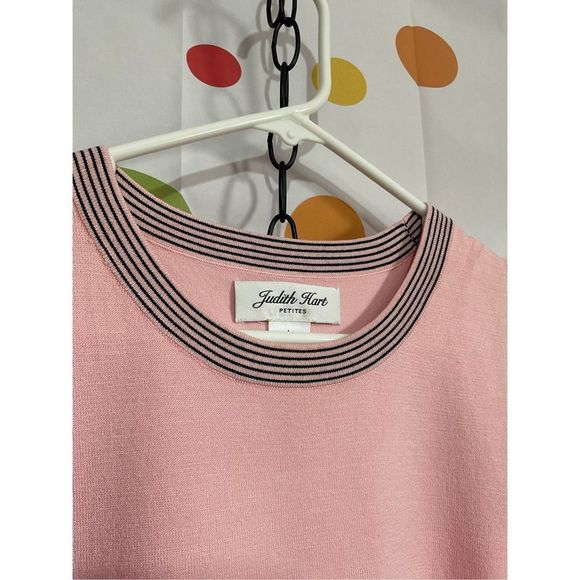 NEW Judith Hart Silk Blend Sweater Shell Pink Size Large Silk Blend 🍃🌸 - Picture 2 of 10